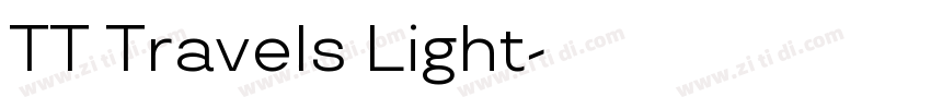 TT Travels Light字体转换